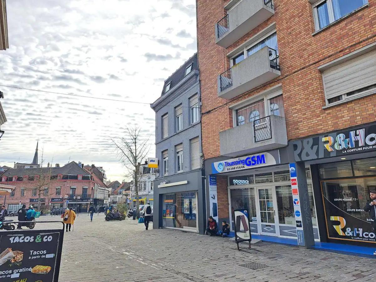 Apartament Magnifique T3 Avec Balcon Au Pied Du Metro Colbert Tourcoing Zewnętrze zdjęcie